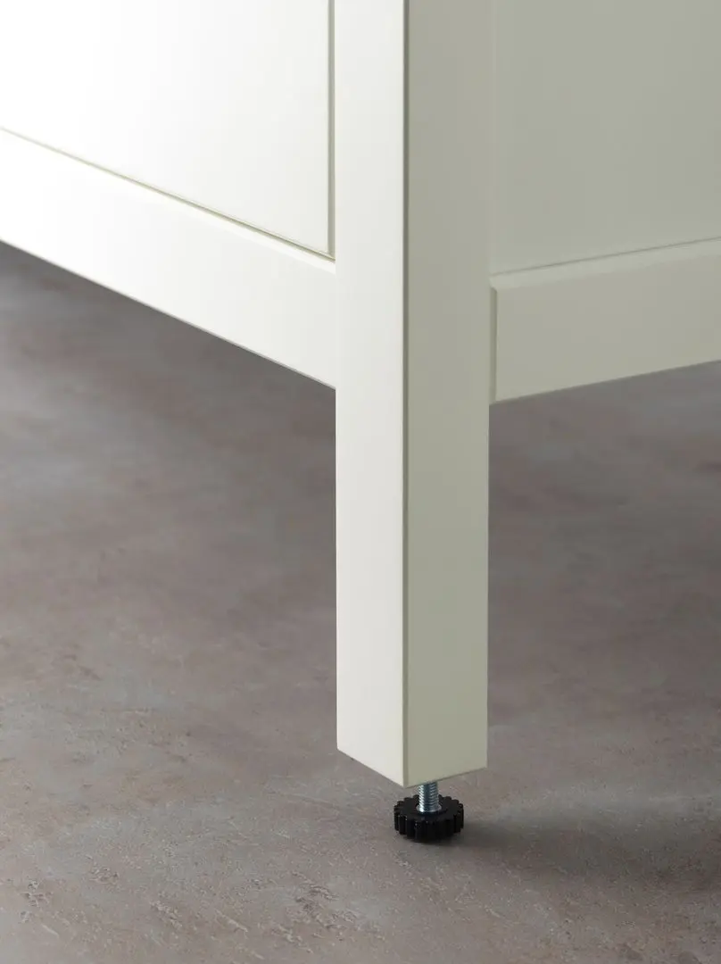 Набор тумбы с раковиной Ikea Hemnes/Rutsjon с ящиками 82x49x95 (Белый/Хром) - 4