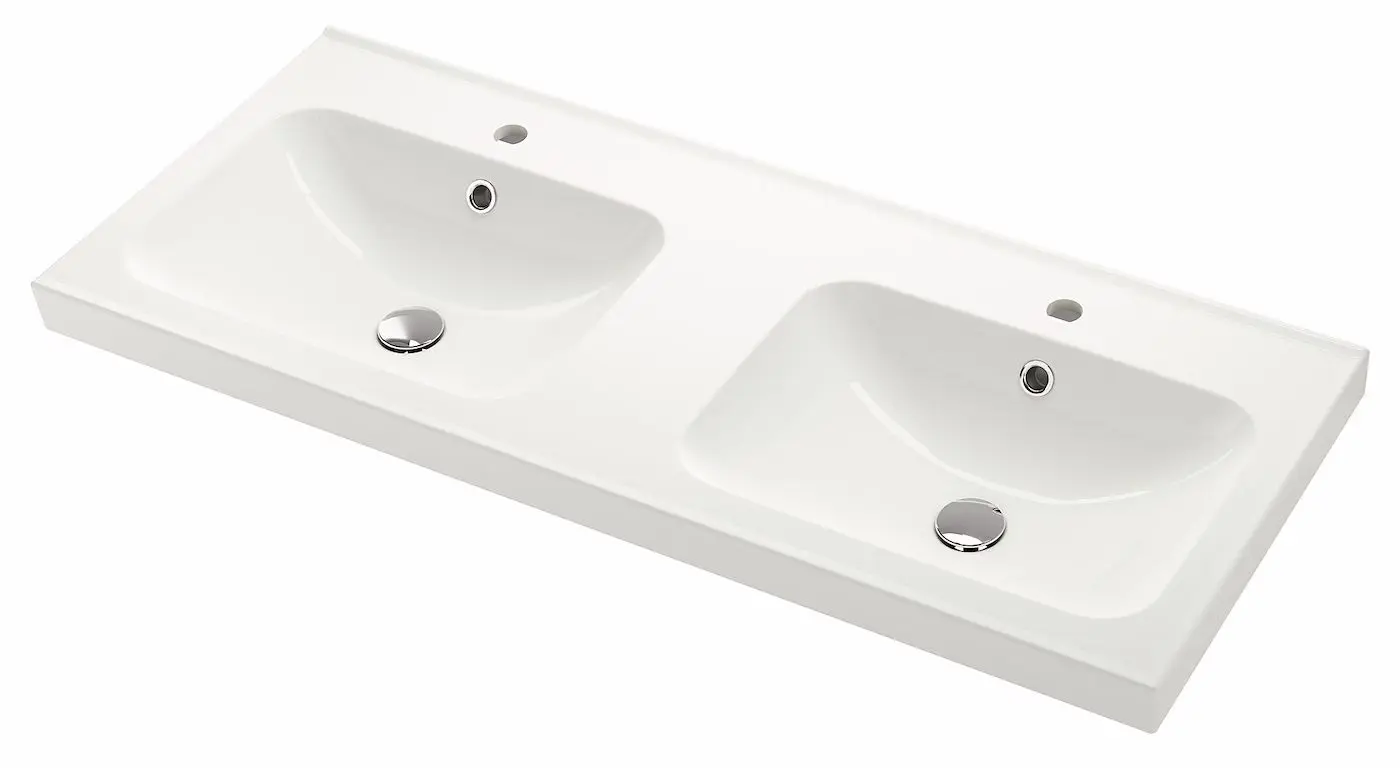 Набор тумбы с раковиной Ikea Tannforsen/Orrsjon 122x49x74 (Серый) - 3