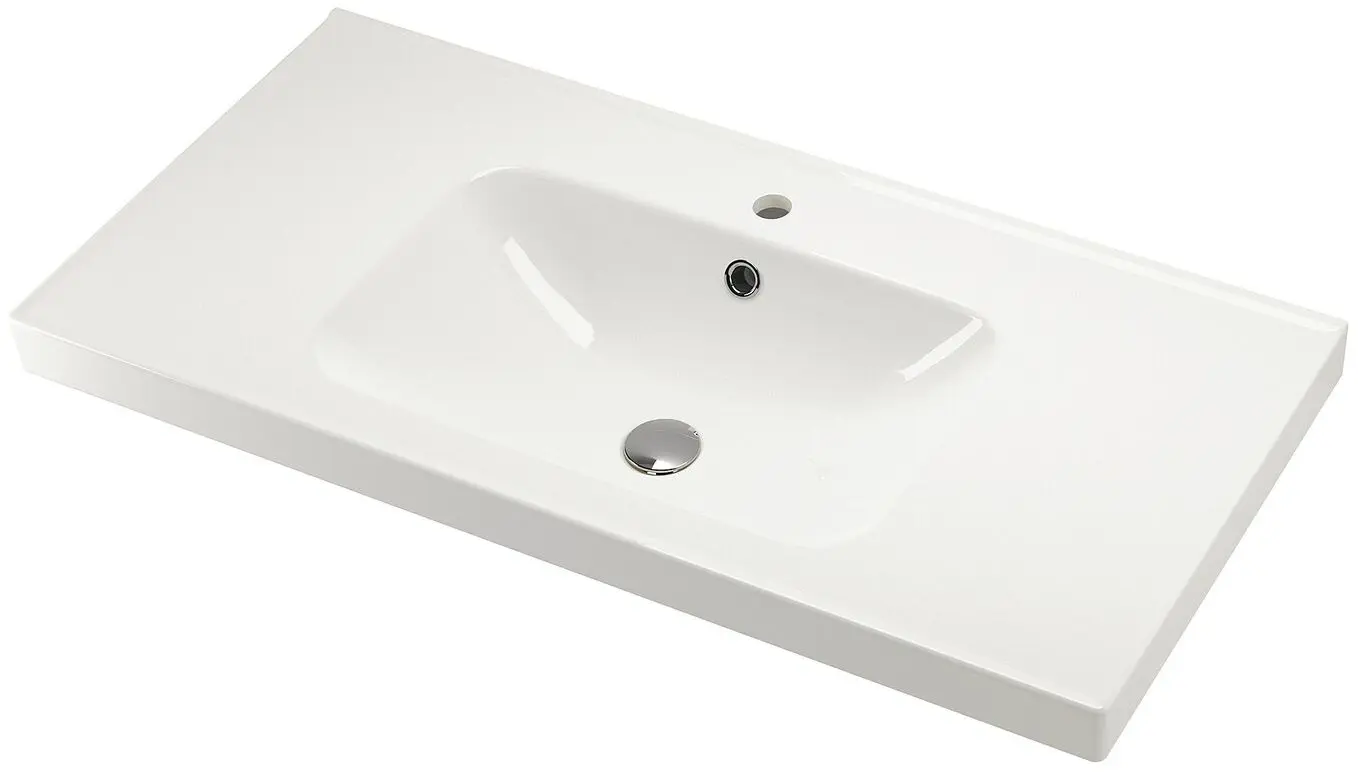 Набор тумбы с раковиной Ikea Tannforsen/Orrsjon с ящиками 102x49x69 (Белый) - 5