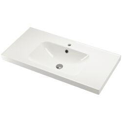 Set tumba cu lavoar Ikea Tannforsen/Orrsjon cu sertare 102x49x69 (Gri) Thumb