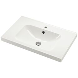 Набор тумбы с раковиной Ikea Tannforsen/Orrsjon с ящиками 82x49x69 (Белый) Thumb