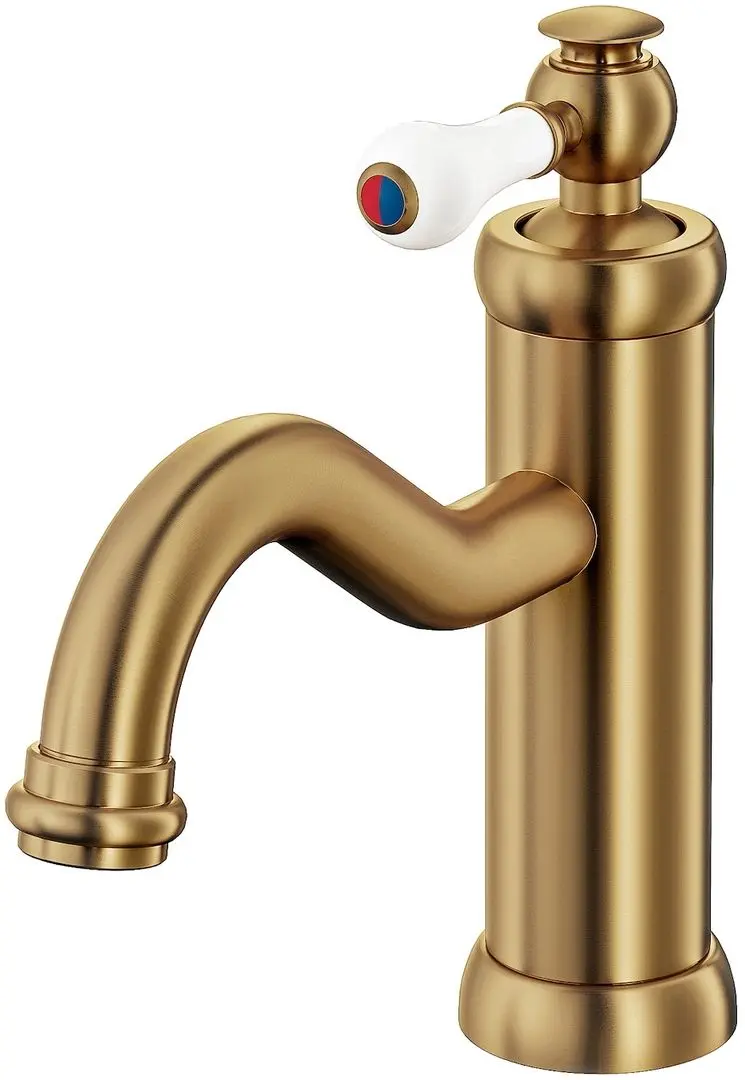 Набор тумбы с раковиной Ikea Tannforsen/Rutsjon 122x49x76 (Белый/Имитация Белого Мрамора) - 6