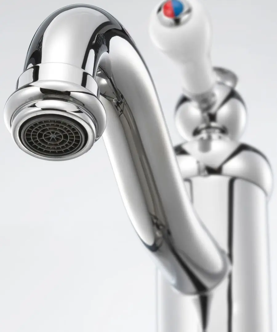 Набор тумбы с раковиной Ikea Tannforsen/Rutsjon 122x49x76 (Серый/Имитация Белого Мрамора) - 7