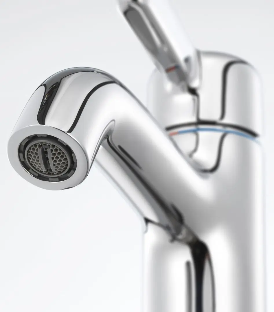 Набор тумбы с раковиной Ikea Tannforsen/Rutsjon с дверцами 82x49x76 (Белый/Имитация Ореха) - 7