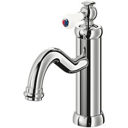 Набор тумбы с раковиной Ikea Tannforsen/Rutsjon с ящиками 102x49x76 (Белый/Имитация Белого Мрамора) Thumb