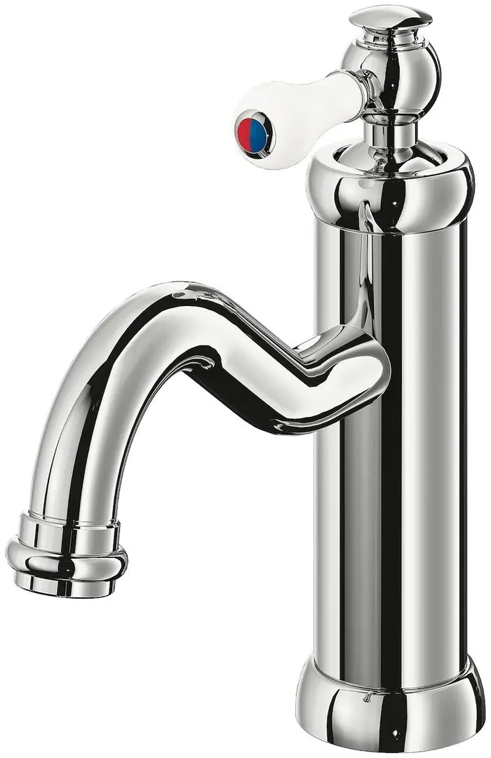 Набор тумбы с раковиной Ikea Tannforsen/Rutsjon с ящиками 102x49x76 (Белый/Имитация Ореха) - 5