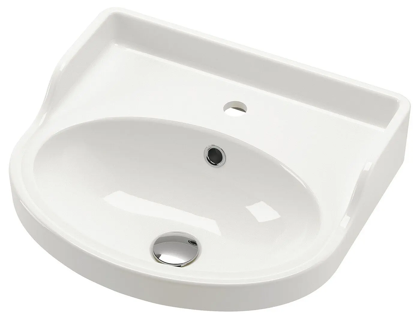 Набор тумбы с раковиной Ikea Tannforsen/Rutsjon с ящиками 62x49x76 (Белый/Имитация Белого Мрамора) - 5