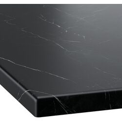 Набор тумбы с раковиной Ikea Tannforsen/Tornviken с ящиками 102x49x79 (Белый/Имитация Черного Мрамора) Thumb