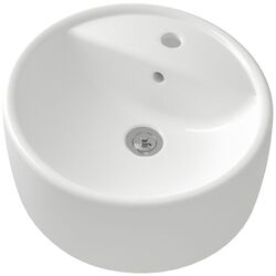 Набор тумбы с раковиной Ikea Tannforsen/Tornviken с ящиками 62x49x79 (Белый/Имитация Белого Мрамора) Thumb