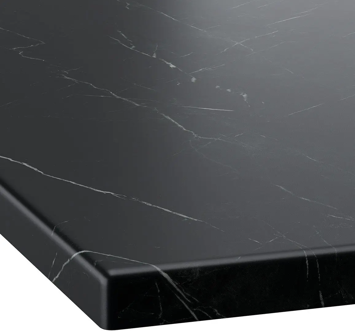 Набор тумбы с раковиной Ikea Tannforsen/Tornviken с ящиками 82x49x79 (Белый/Имитация Черного Мрамора) - 3