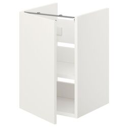 Шкаф под умывальник Ikea Enhet 1 дверца 40x42x60 (Белый) Thumb