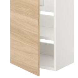 Шкаф под умывальник Ikea Enhet 1 дверца 40x42x60 (Белый/Под Дуб) Thumb