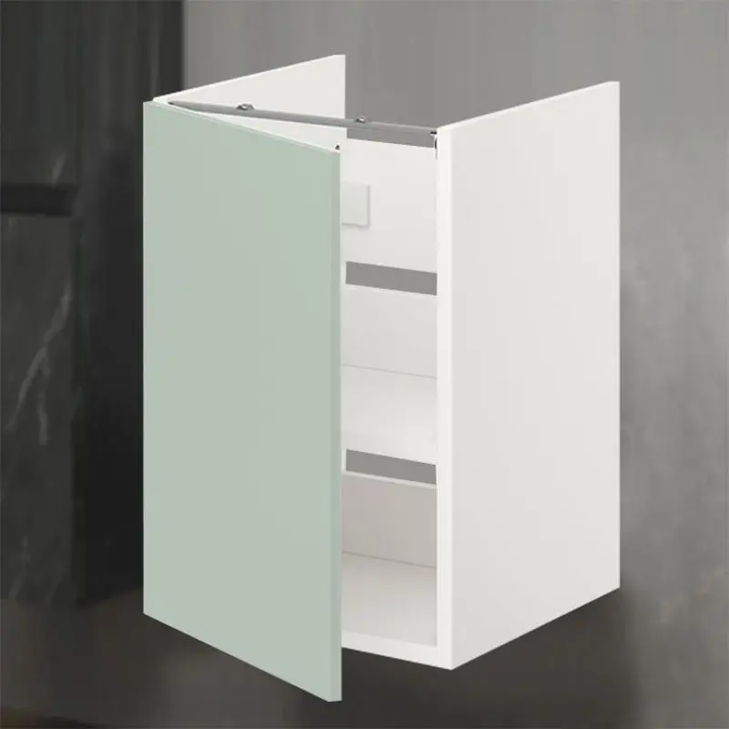 Шкаф под умывальник Ikea Enhet 1 дверца 40x42x60 (Белый/Светло-серо-зеленый)