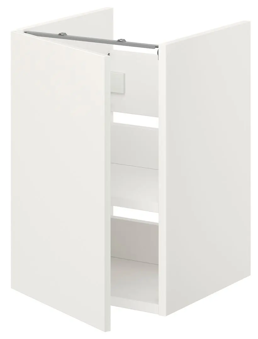 Шкаф под умывальник Ikea Enhet 1 дверца 40x42x60 (Белый) - 2