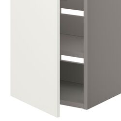 Шкаф под умывальник Ikea Enhet 1 дверца 40x42x60 (Серый/Белый) Thumb