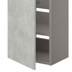 Шкаф под умывальник Ikea Enhet 1 дверца 40x42x60 (Серый/Под Бетон) Thumb