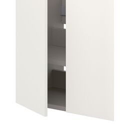 Шкаф под умывальник Ikea Enhet 2 двери 60x42x60 (Серый/Белый) Thumb