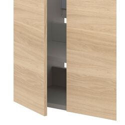 Шкаф под умывальник Ikea Enhet 2 двери 60x42x60 (Серый/Под Дуб) Thumb