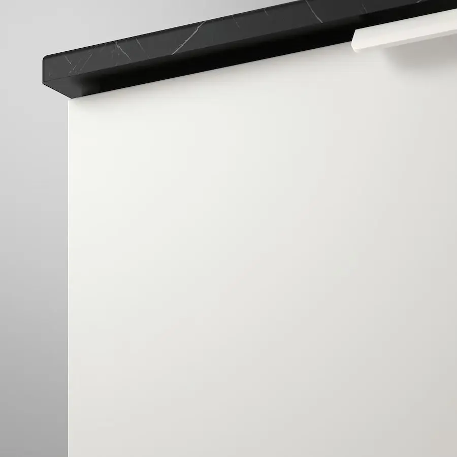 Шкаф под умывальник Ikea Godmorgon/Tolken 2 ящика 62x49x60 (Белый/Черный) - 4