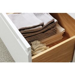 Тумба под умывальник Ikea Angsjon с ящиками 100x48x63 (Глянцевый Белый) Thumb