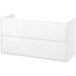 Тумба под умывальник Ikea Angsjon с ящиками 120x48x63 (Глянцевый Белый) Thumb
