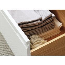 Тумба под умывальник Ikea Angsjon с ящиками 40x48x63 (Глянцевый Белый) Thumb