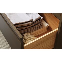 Тумба под умывальник Ikea Angsjon с ящиками 80x48x63 (Имитация Коричневого Дуба) Thumb