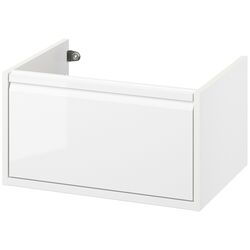 Тумба под умывальник Ikea Angsjon с ящиком 60x48x33 (Глянцевый Белый) Thumb