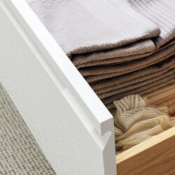 Тумба под умывальник Ikea Angsjon с ящиком 80x48x33 (Глянцевый Белый) Thumb