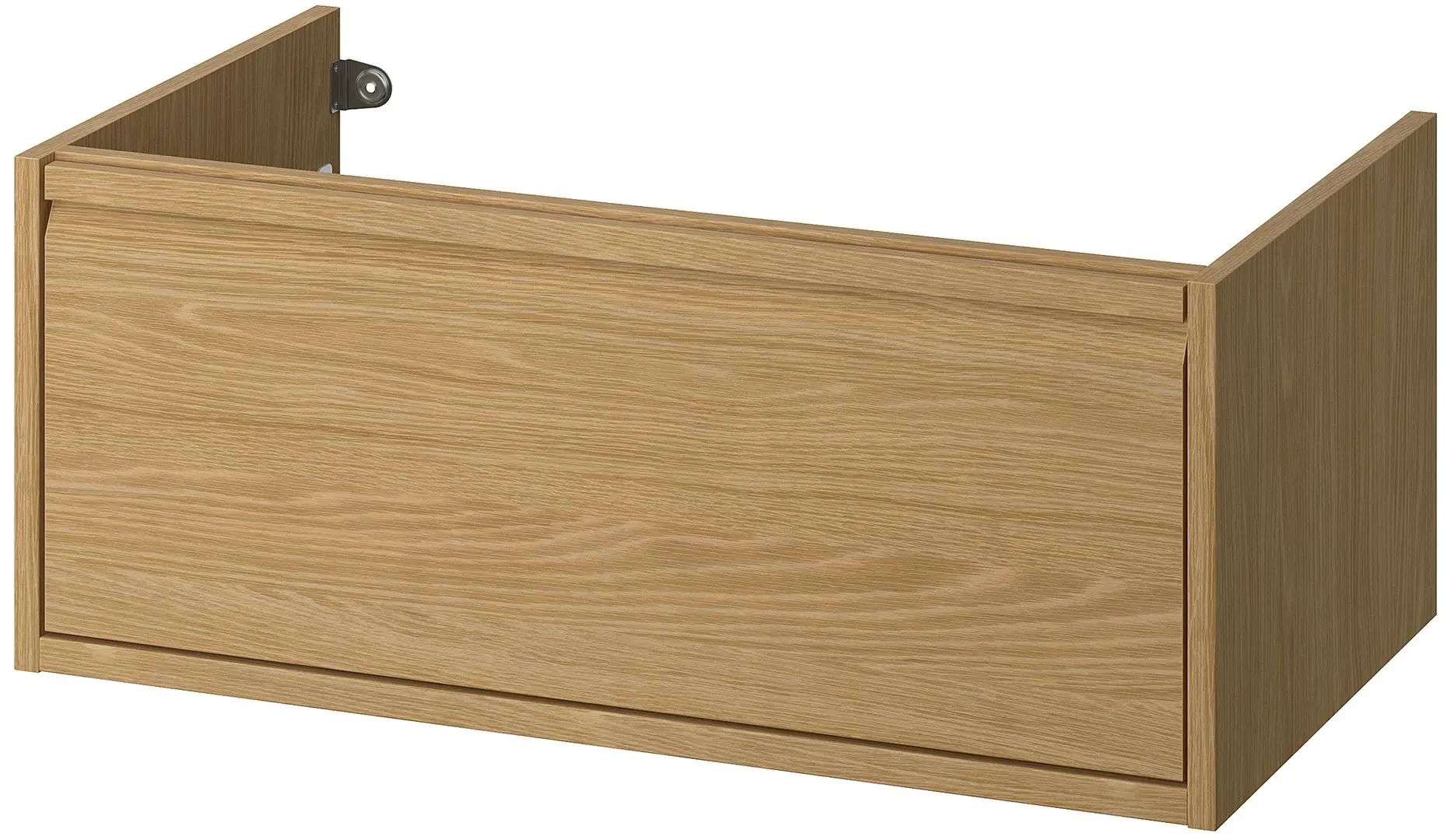 Тумба под умывальник Ikea Angsjon с ящиком 80x48x33 (Имитация Дуба) - 2