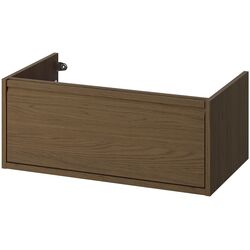 Тумба под умывальник Ikea Angsjon с ящиком 80x48x33 (Имитация Коричневого Дуба) Thumb