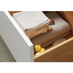 Тумба под умывальник Ikea Havback с ящиками 60x48x63 (Белый) Thumb