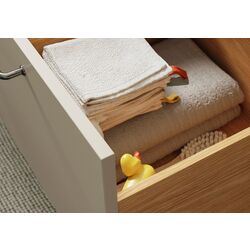 Тумба под умывальник Ikea Havback с ящиками 60x48x63 (Бежевый) Thumb