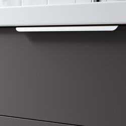 Тумба под умывальник Ikea Havback с ящиками 60x48x63 (Темно-Серый) Thumb