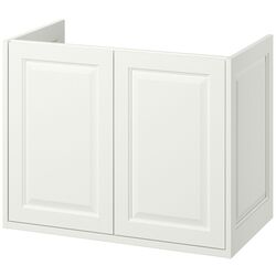 Tumba sub lavoar Ikea Tannforsen cu usi 80x48x63 (Alb) Thumb