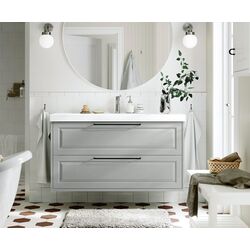 Тумба под умывальник Ikea Tannforsen с ящиками 120x48x63 (Серый)