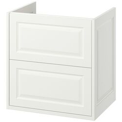 Тумба под умывальник Ikea Tannforsen с ящиками 60x48x63 (Белый) Thumb