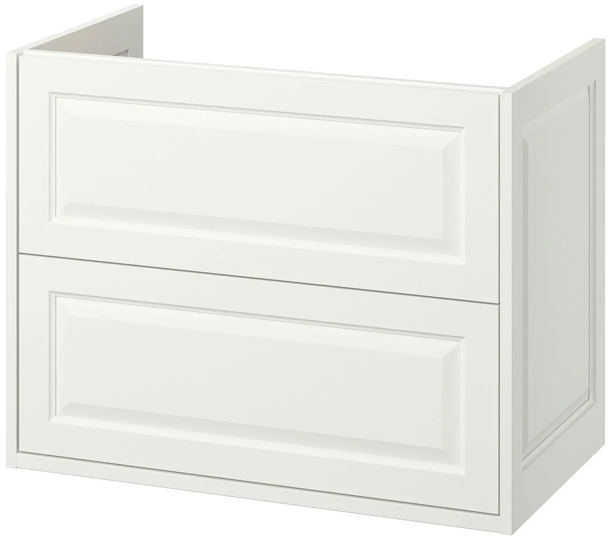 Тумба под умывальник Ikea Tannforsen с ящиками 80x48x63 (Белый) - 2