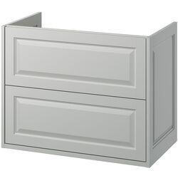 Тумба под умывальник Ikea Tannforsen с ящиками 80x48x63 (Серый) Thumb