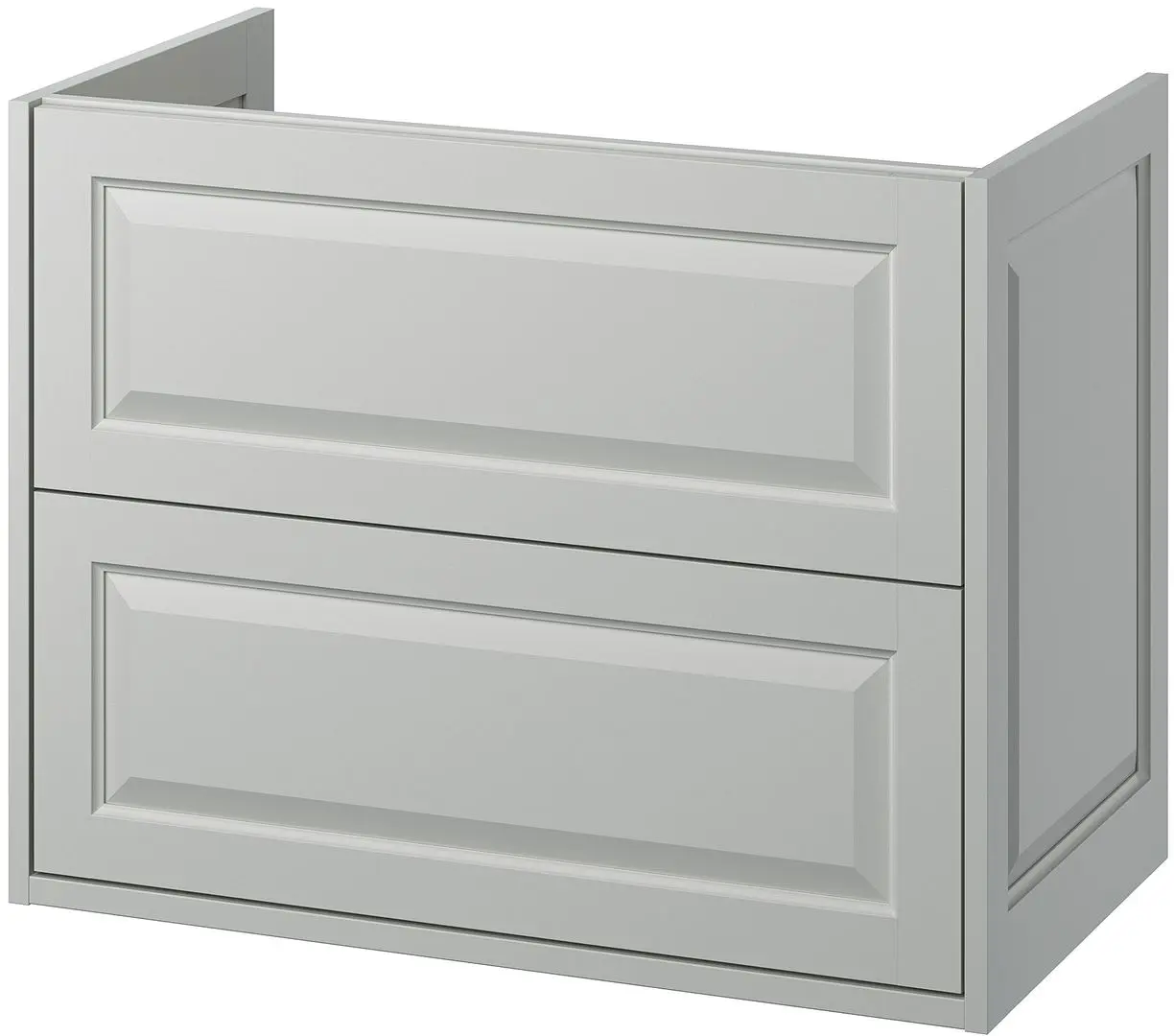 Тумба под умывальник Ikea Tannforsen с ящиками 80x48x63 (Серый) - 2