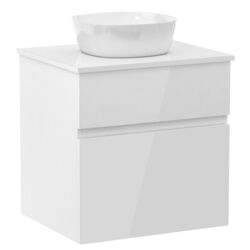 Set dulap cu lavoar Imprese Blatna L f32008W (White)
