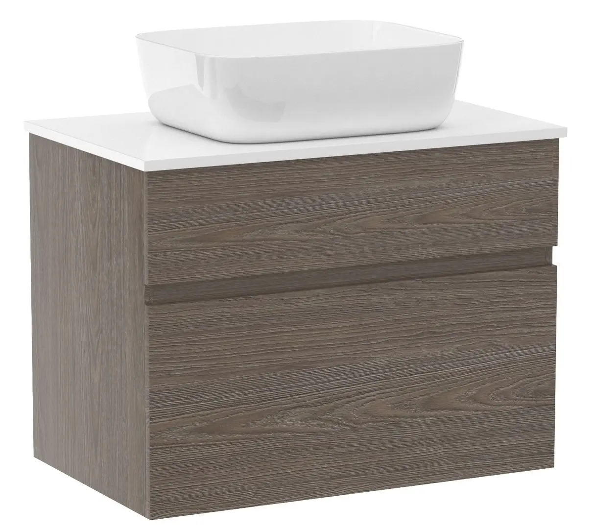 Набор тумбы с раковиной Imprese Blatna L f32108Dr (Elm Bergamo/White)