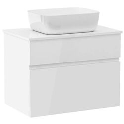 Set dulap cu lavoar Imprese Blatna L f32108W (White) Thumb