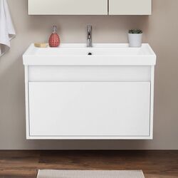 Set dulap cu lavoar Imprese Labe f3204W (White)