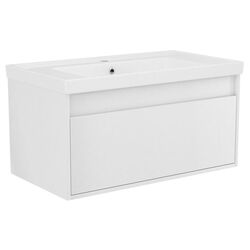 Set dulap cu lavoar Imprese Labe f3214W (White) Thumb