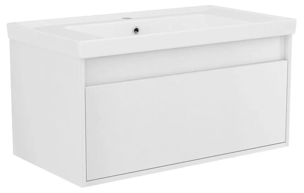 Set dulap cu lavoar Imprese Labe f3214W (White) - 2