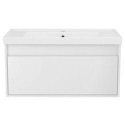 Set dulap cu lavoar Imprese Labe f3214W (White) Thumb