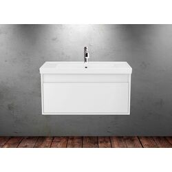 Set dulap cu lavoar Imprese Labe f3214W (White)