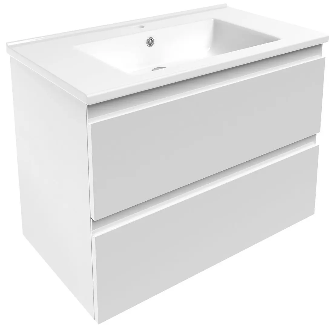 Набор тумбы с раковиной Imprese Loreta f3219W (White) - 2