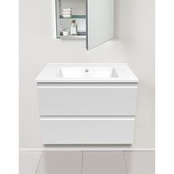 Set dulap cu lavoar Imprese Loreta f3219W (White)